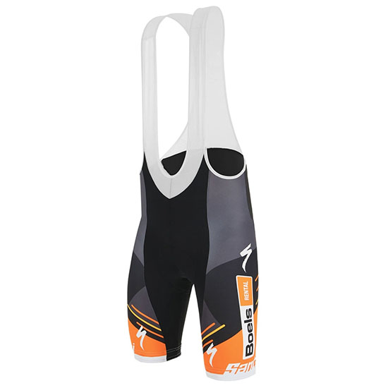 2019 Maillot Mujer Boels Dolmans Tirantes Mangas Cortas Naranja